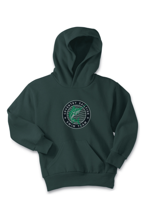 Coventry Sailfish: YOUTH Fleece Pullover Hooded Sweatshirt