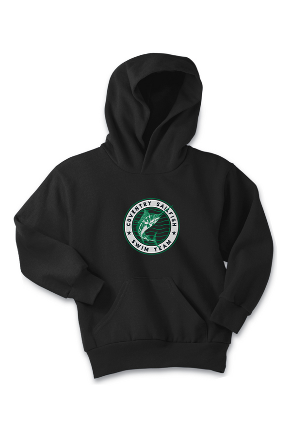 Coventry Sailfish: YOUTH Fleece Pullover Hooded Sweatshirt