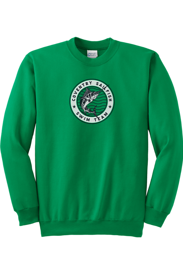 Coventry Sailfish: ADULT Fleece Crewneck Sweatshirt