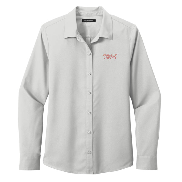 Torc: Ladies Long Sleeve Performance Button-Down