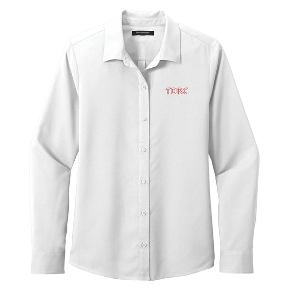 Torc: Ladies Long Sleeve Performance Button-Down