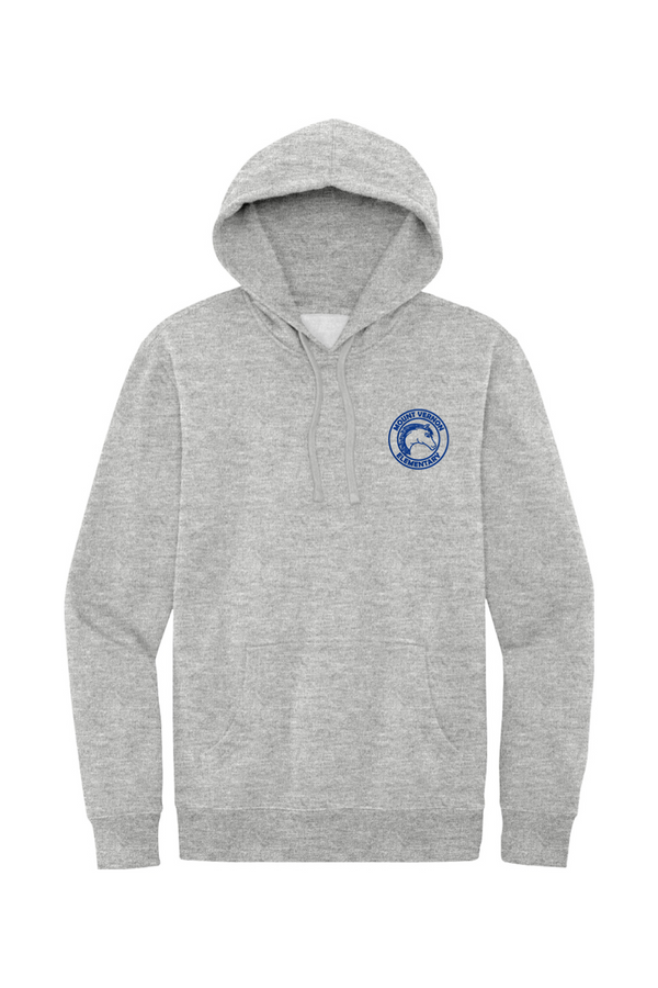 VMES: ADULT Embroidered Ringspun Fleece Hoodie