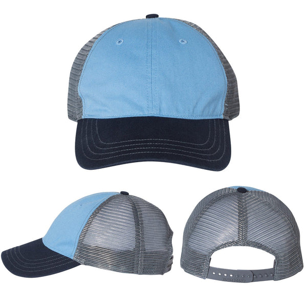 Richardson: Tri-Tone Garment-Washed Trucker Cap