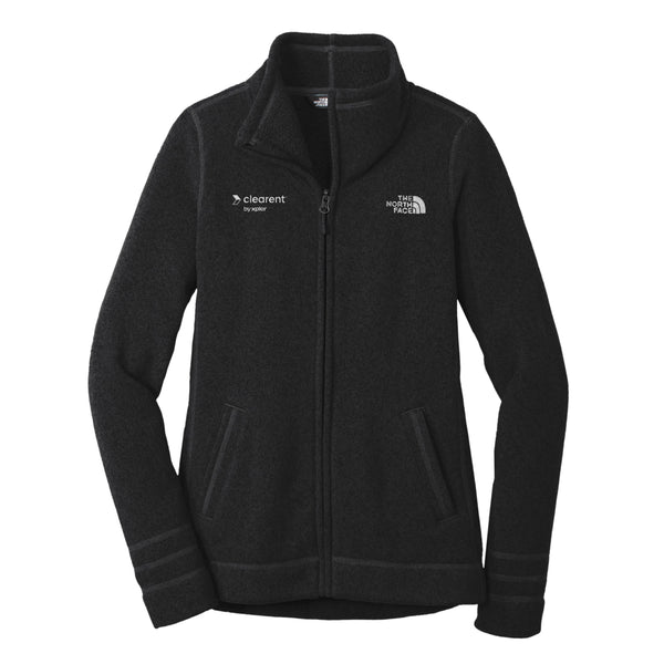 Clearent: The North Face Ladies Sweater Fleece Jacket