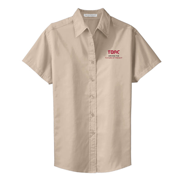 Torc Future of Freight: Ladies Short Sleeve Easy Care Shirt