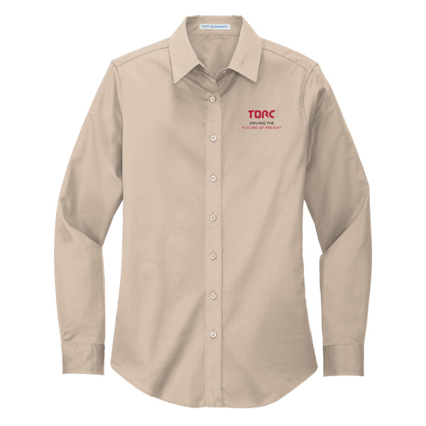 Torc Future of Freight: Ladies Long Sleeve Easy Care Shirt