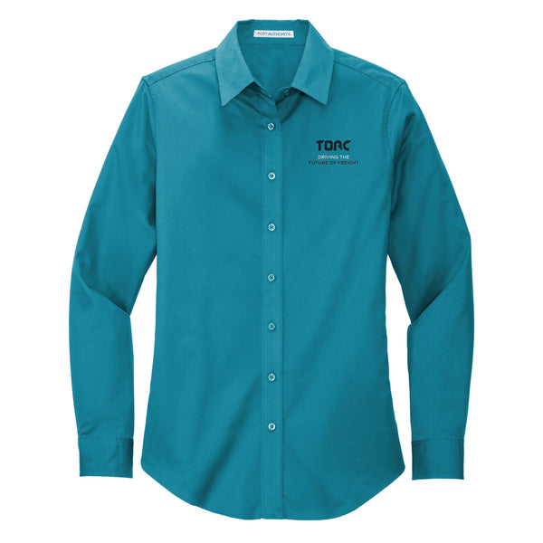 Torc Future of Freight: Ladies Long Sleeve Easy Care Shirt