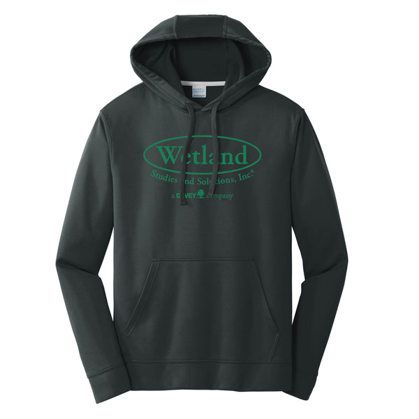 Wetland: Performance Fleece Pullover HoodedSweatshirt