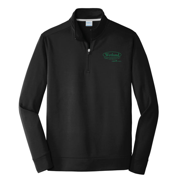 Wetland: Performance Fleece QuarterZip Sweatshirt