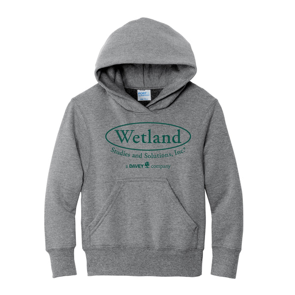 Wetland: Youth Core Fleece Pullover Hooded Sweatshirt