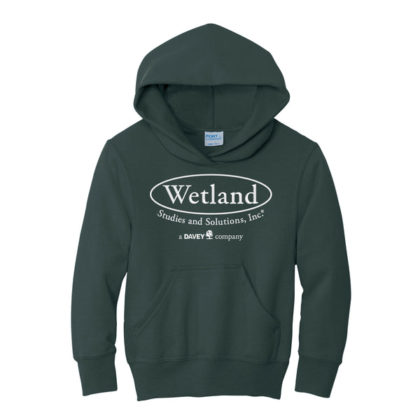 Wetland: Youth Core Fleece Pullover Hooded Sweatshirt