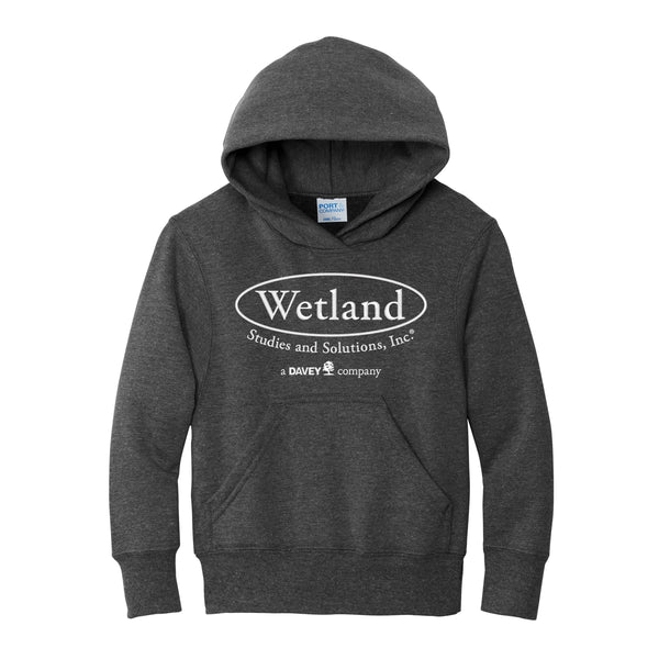 Wetland: Youth Core Fleece Pullover Hooded Sweatshirt