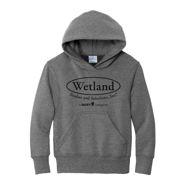 Wetland: Youth Core Fleece Pullover Hooded Sweatshirt