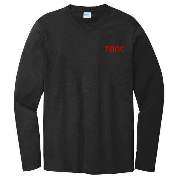 Torc: Longsleeve Ringspun Embroidered T