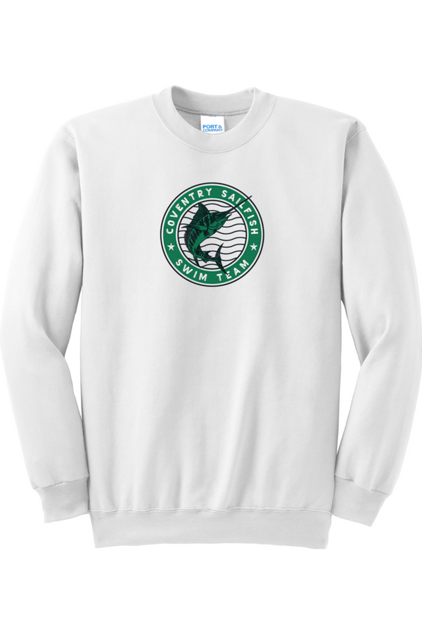 Coventry Sailfish: ADULT Fleece Crewneck Sweatshirt