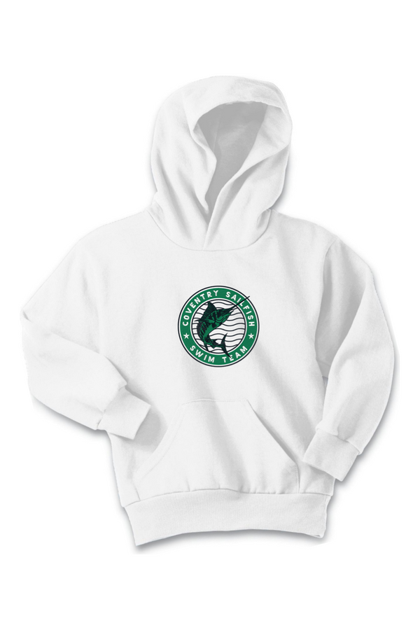 Coventry Sailfish: YOUTH Fleece Pullover Hooded Sweatshirt