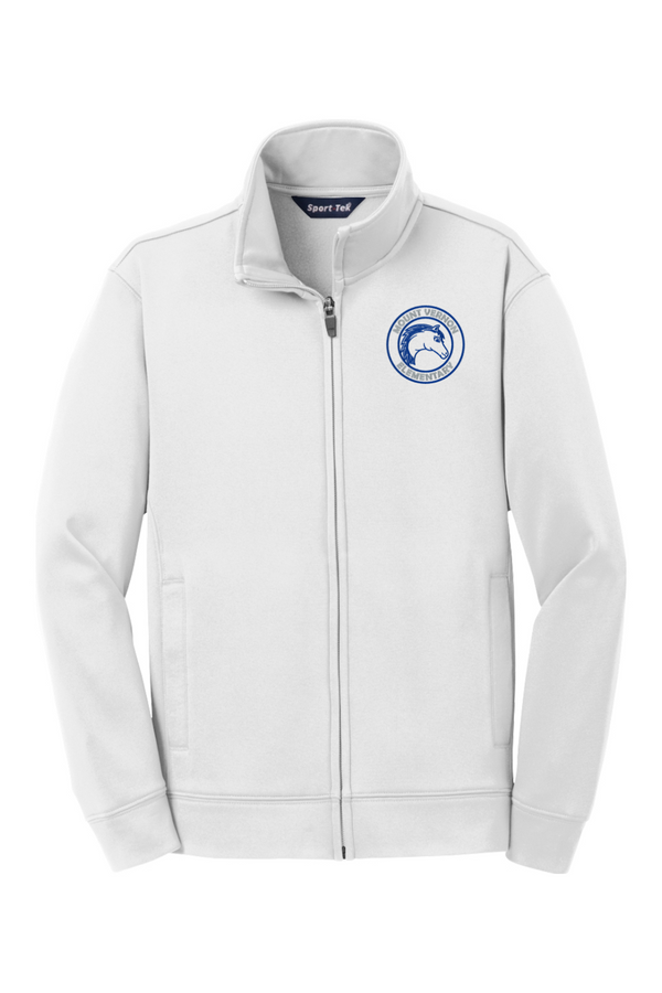 MVES: YOUTH Embroidered Sport-Wick Fleece Full-Zip Jacket